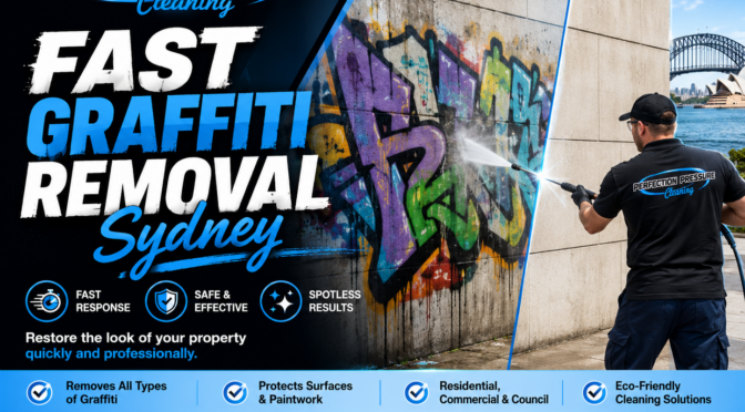 Fast Graffiti Removal for Businesses – Protect Your Brand in Sydney’s Competitive Market