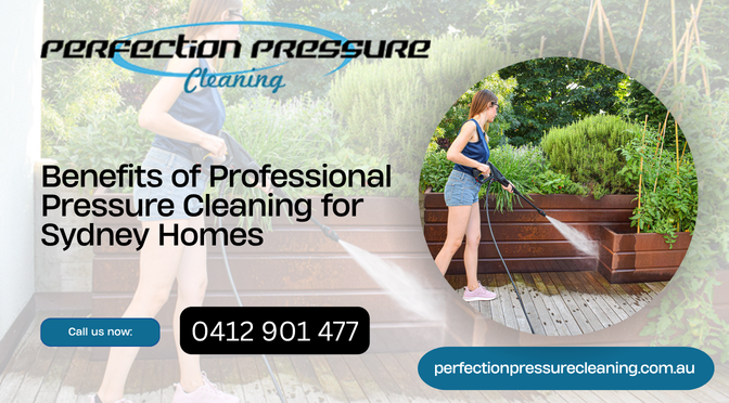 Benefits of Professional Pressure Cleaning for Sydney Homes